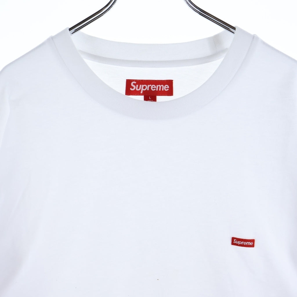 SUPREME(シュプリーム) 24AW Small Box Logo L/S Tee スモールボックスロゴ 長袖Tシャツ ホワイト