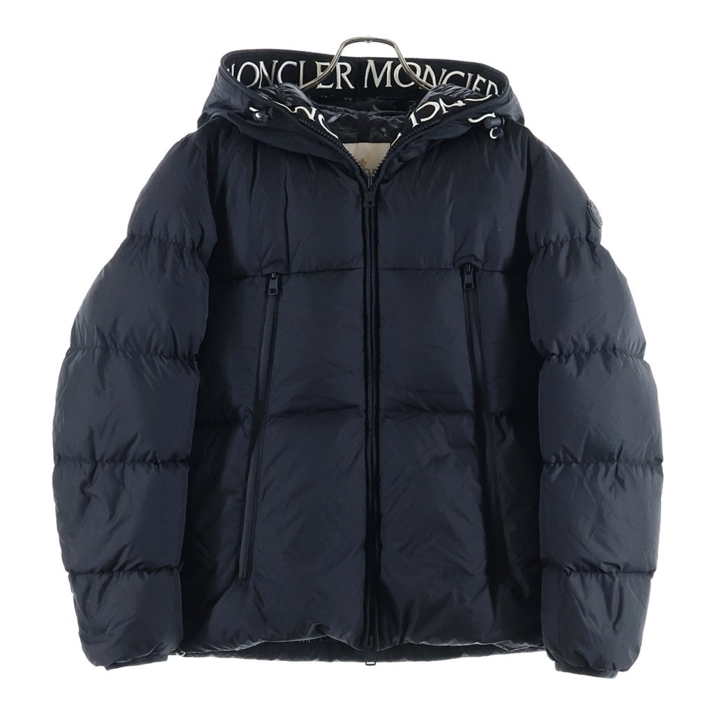MONCLER(モンクレール) 21AW MONTCLA GIUBBOTTO モンクラー ロゴ刺繍 ナイロンダウンジャケット G20911A00144 ブラック G20911A0014 C0300