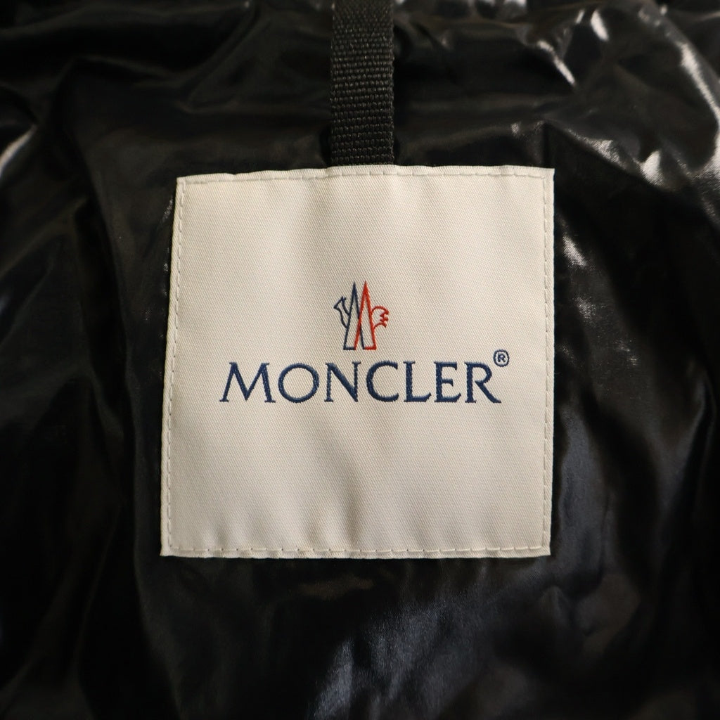 MONCLER(モンクレール) 21AW MONTCLA GIUBBOTTO モンクラー ロゴ刺繍 ナイロンダウンジャケット G20911A00144 ブラック G20911A0014 C0300
