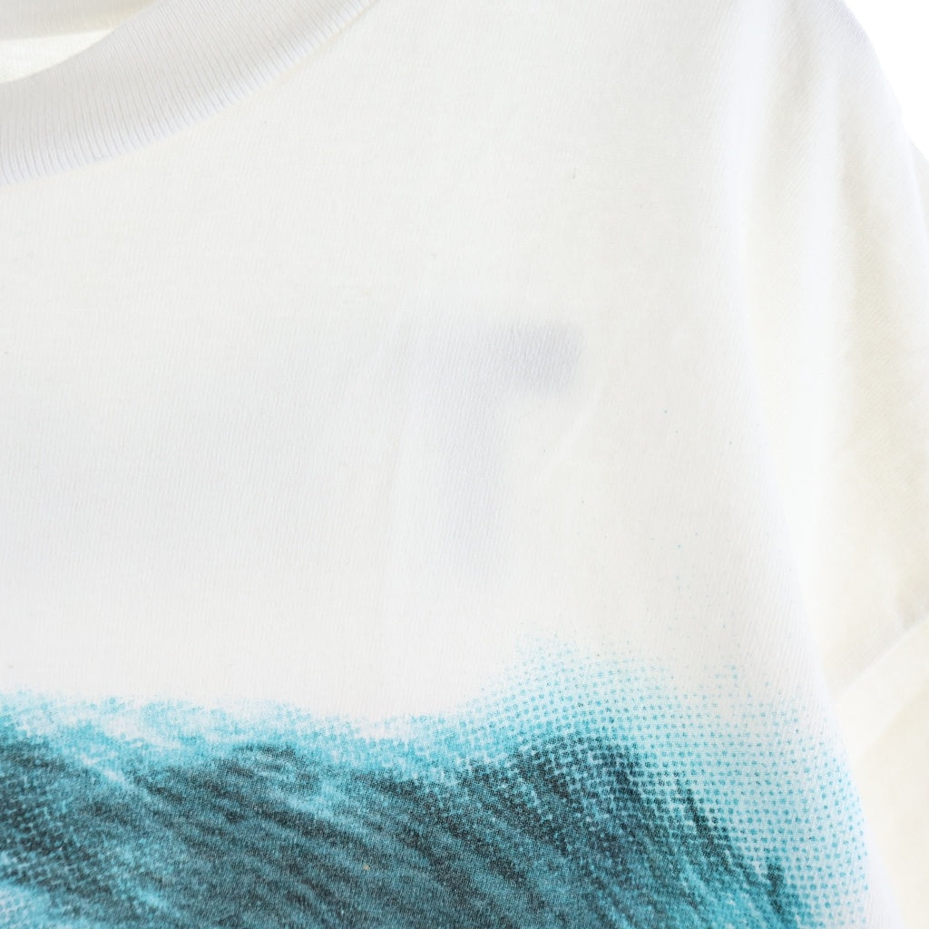 SAINT MICHAEL(セントマイケル) 21SS eye Tee アイ フロントプロント 半袖Tシャツ カットソー ホワイト SM-S21-0000-003