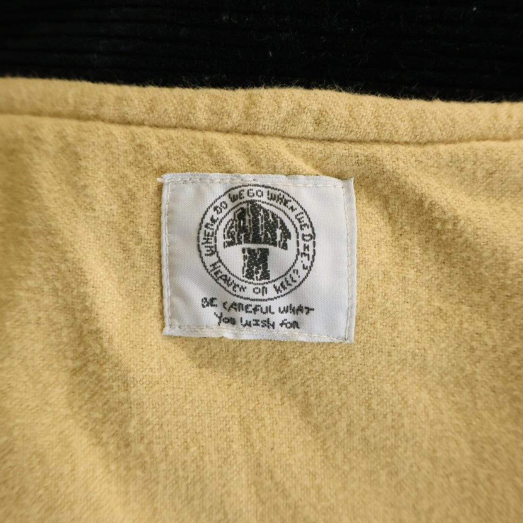 SAINT MICHAEL(セントマイケル) 21AW CORDUROY JACKET 両面チェーンステッチ コーデュロイ ジャケット ブルゾン ブラック SM-A21-0000-041