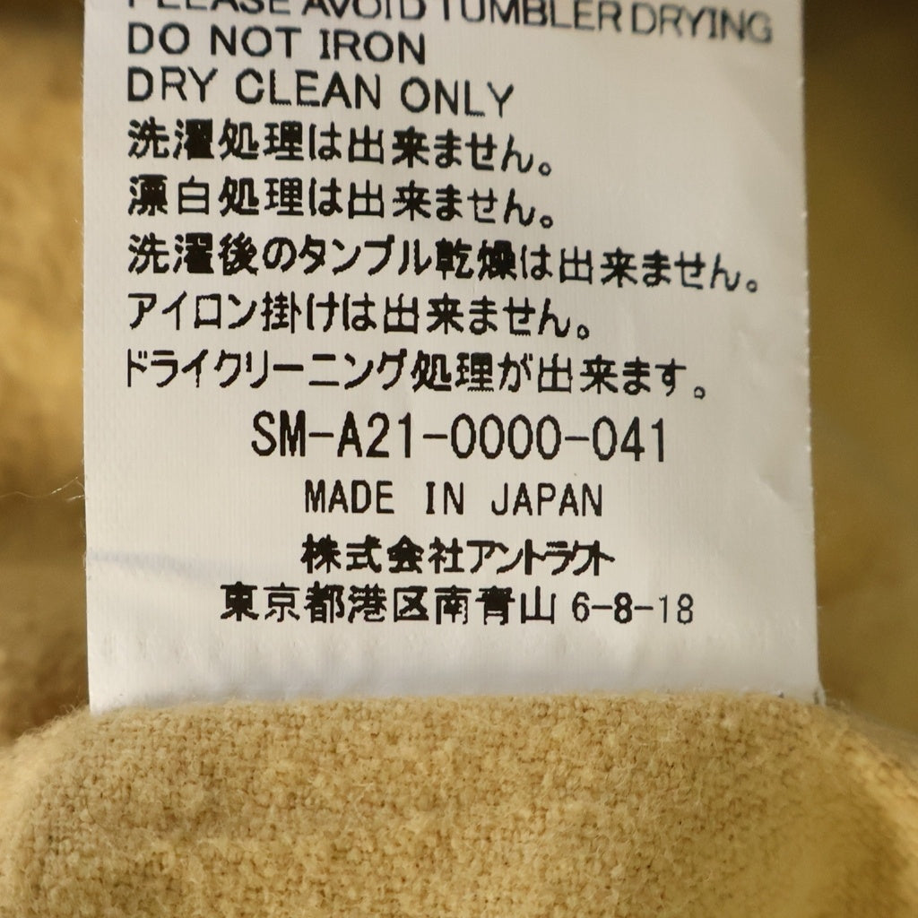 SAINT MICHAEL(セントマイケル) 21AW CORDUROY JACKET 両面チェーンステッチ コーデュロイ ジャケット ブルゾン ブラック SM-A21-0000-041