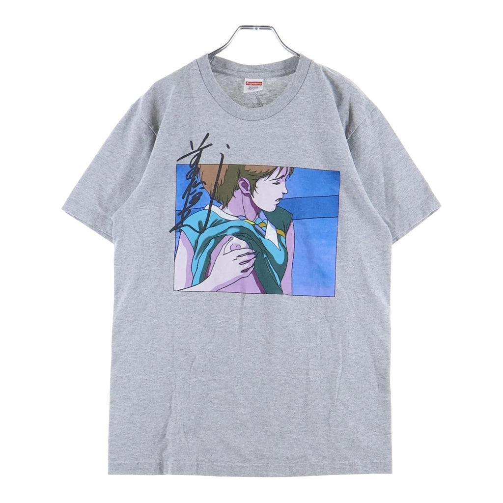 SUPREME(シュプリーム) 15AW × 前田俊夫 Over Friend Tee オーバーフレンド フロントプリント半袖Tシャツ カットソー グレー