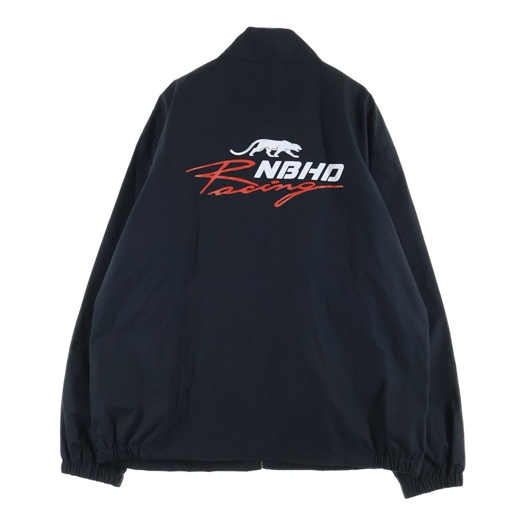 NEIGHBORHOOD(ネイバーフッド) 26SS Zip Up RACING JACKET 261TSNHーJKM10 ジップアップ レーシングジャケット ブラック