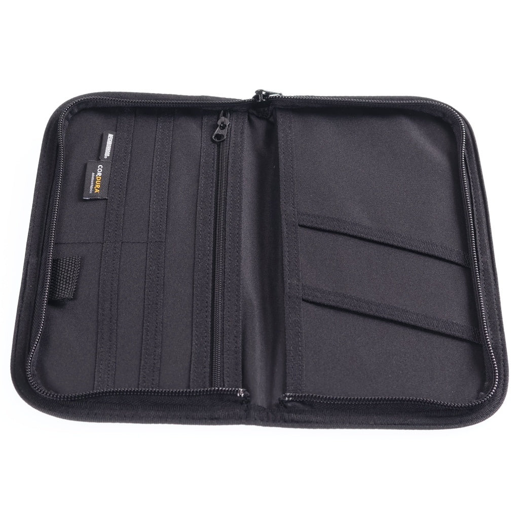 NEIGHBORHOOD(ネイバーフッド) 25SS Passport Case Card Slot 251FJNH-AC03 パスポート マルチケース カードスロット ファスナーポケット ブラック