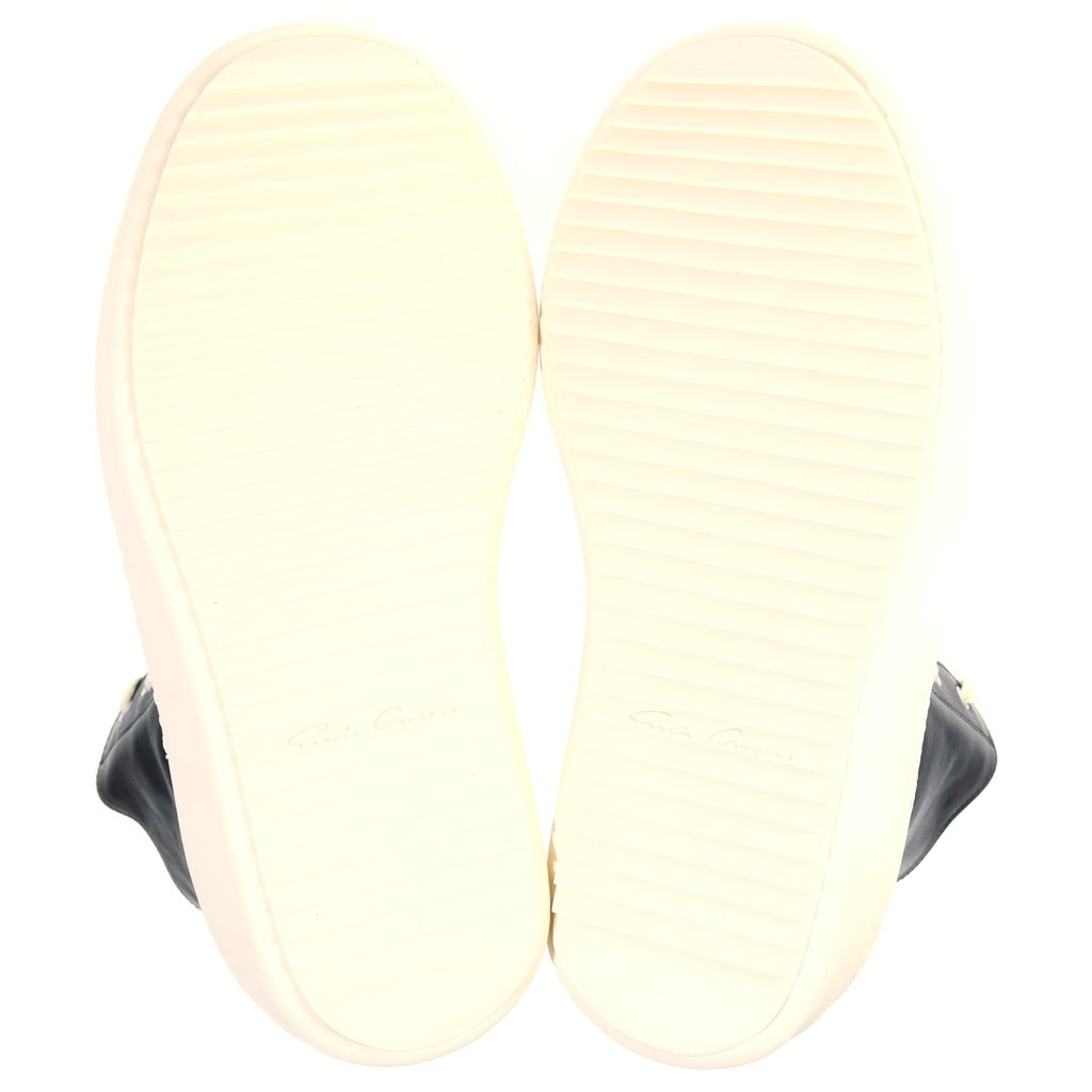 Rick Owens(リックオウエンス) MEGA BUMPER SNEAKS メガバンパー スニーカーズ ハイカットスニーカー ブラック/ホワイト RU02F4859