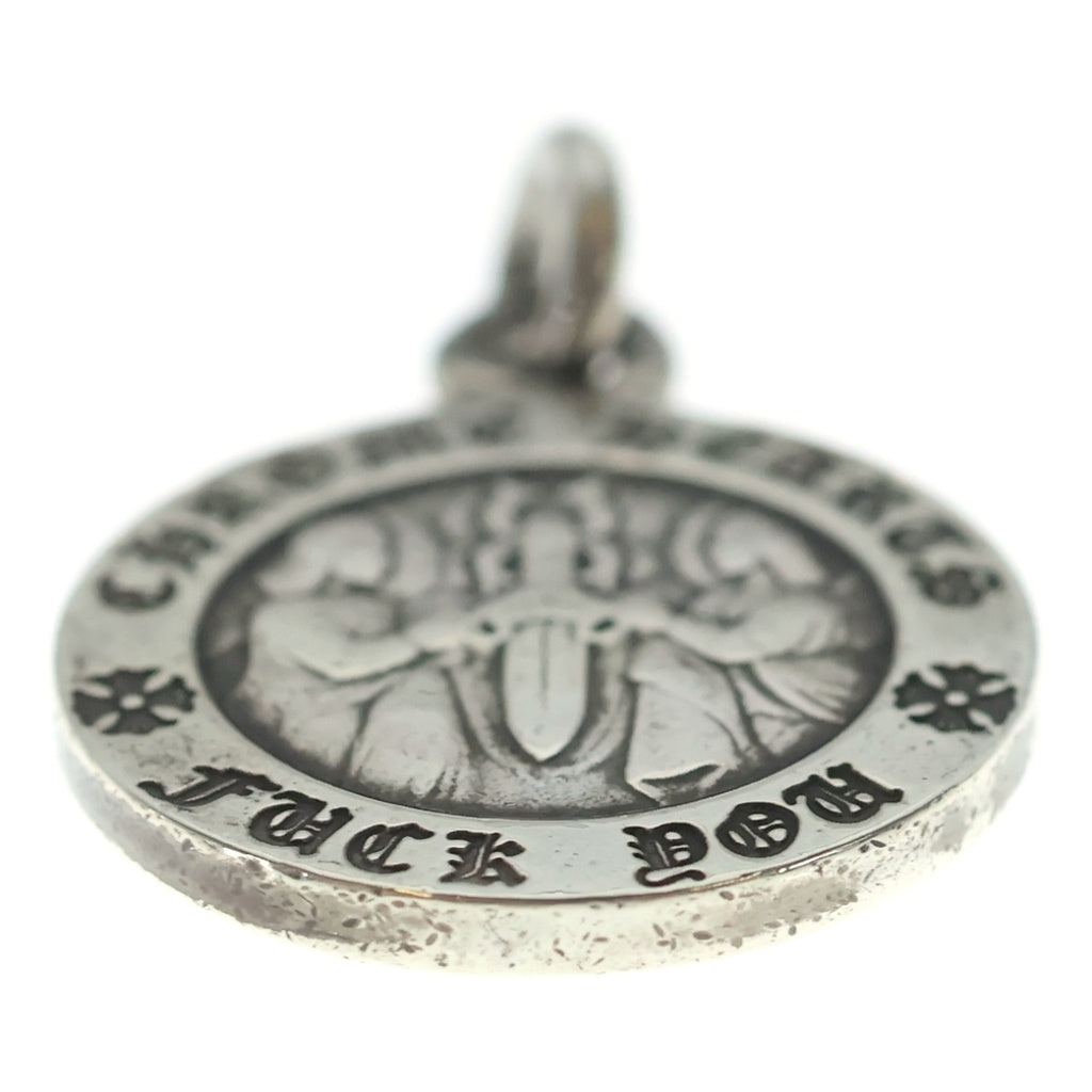 CHROME HEARTS(クロムハーツ) CHRM ANGL MDL V2 エンジェルメダルチャーム ペンダントトップ シルバーBCA229