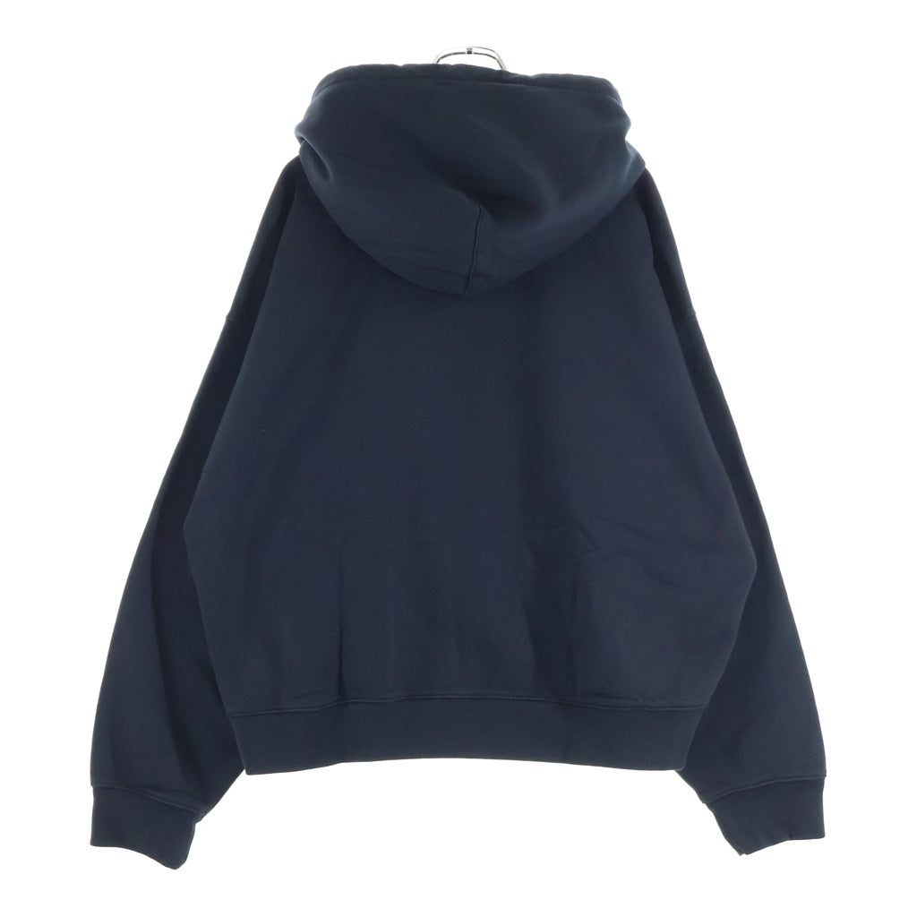 NIKE(ナイキ) STUSSY STONE WASHED FLEECE ZIP HOODIE FJ9175-010 × ストゥーシー ストーン ウォッシュド フリース ジップフーディーパーカー ブラック