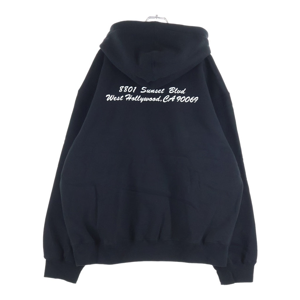 SUPREME(シュプリーム) 23SS West Hollywood Store Open Limited Sweatshirt ウエストハリウッド店オープン記念 ボックスロゴ フーディーパーカー ブラック