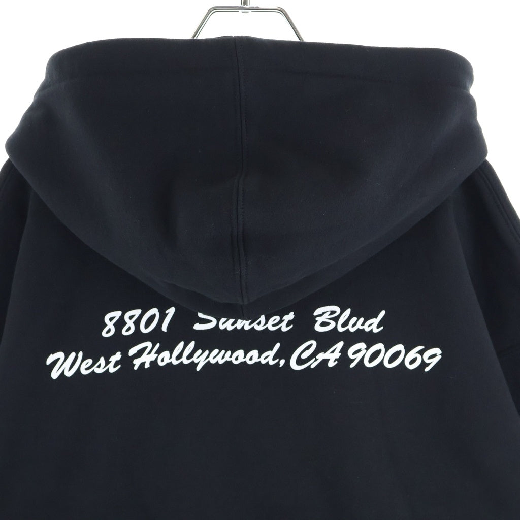 SUPREME(シュプリーム) 23SS West Hollywood Store Open Limited Sweatshirt ウエストハリウッド店オープン記念 ボックスロゴ フーディーパーカー ブラック