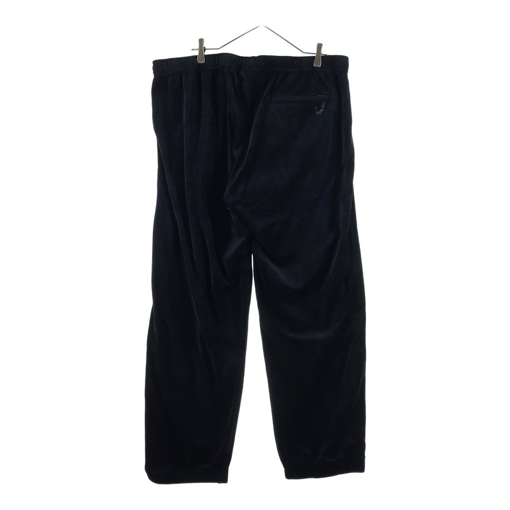 SUPREME(シュプリーム) 22AW Studded Velour Track Pant スタッズ ベロア トラックパンツ ブラック