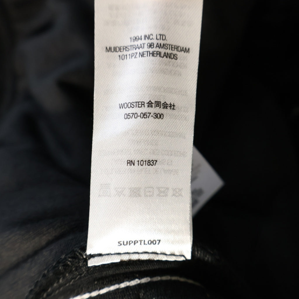 SUPREME(シュプリーム) 22AW Studded Velour Track Pant スタッズ ベロア トラックパンツ ブラック
