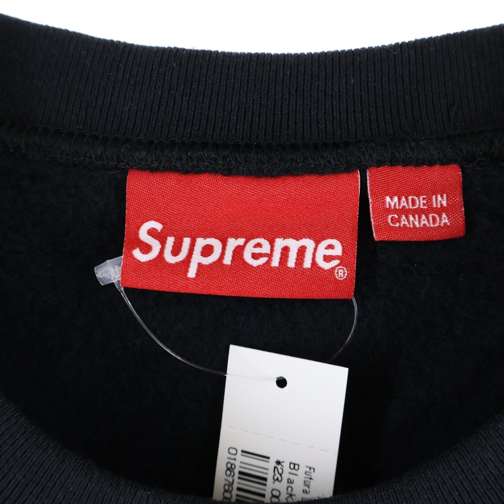 SUPREME(シュプリーム) 20AW Futura Logo Crewneck フューチュラ ロゴ クルーネックスウェットトレーナー ブラック
