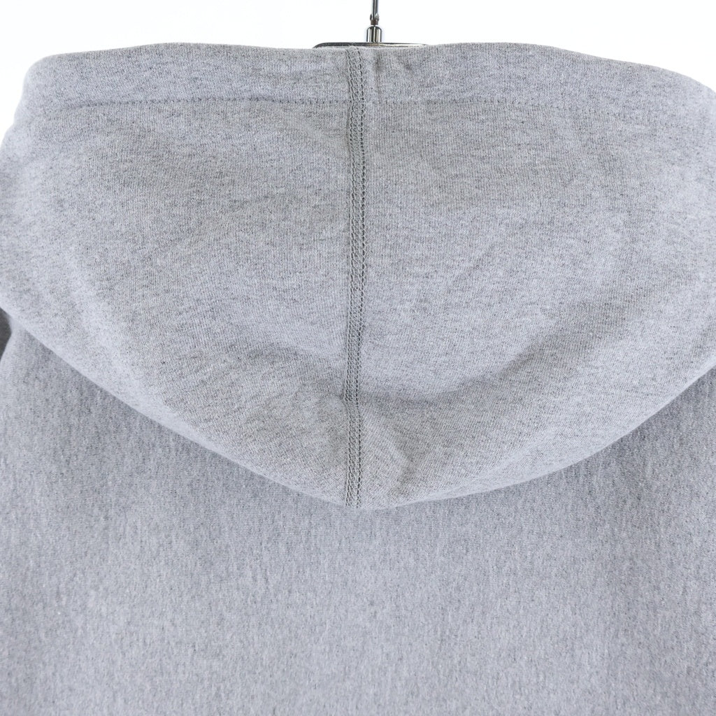 SUPREME(シュプリーム) 19SS Swarovski Box Logo Hooded Sweatshirt × スワロフスキー ボックスロゴ プルオーバーパーカー グレー
