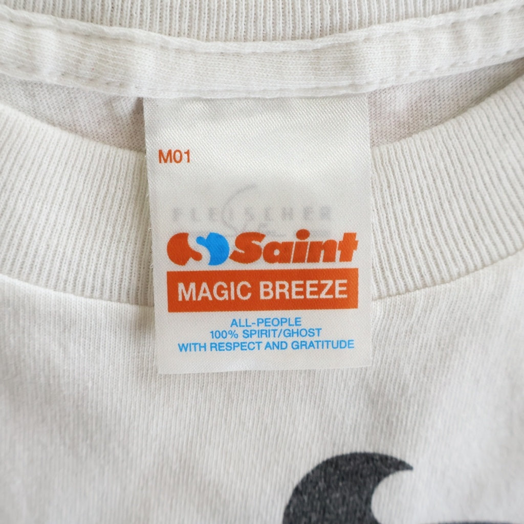 SAINT MICHAEL(セントマイケル) 26AW BTY SS T-SHIRT DEVIL SM-MK1-0000-C12 ベティ デビル フロントプリント半袖Tシャツ カットソー ホワイト