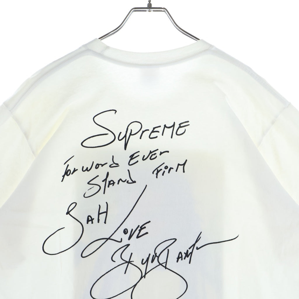 SUPREME(シュプリーム) 19SS Buju Banton Tee ブジュ バントン フォトプリント クルーネック半袖Tシャツ カットソー ホワイト