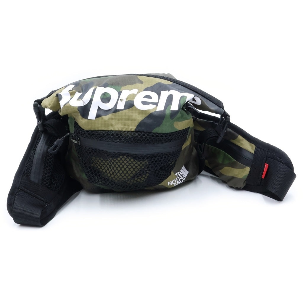 SUPREME(シュプリーム) 17SS ×THE NORTH FACE Waterproof Waist Bag ノースフェイス ウォータープルーフ ウエストバッグ カーキ