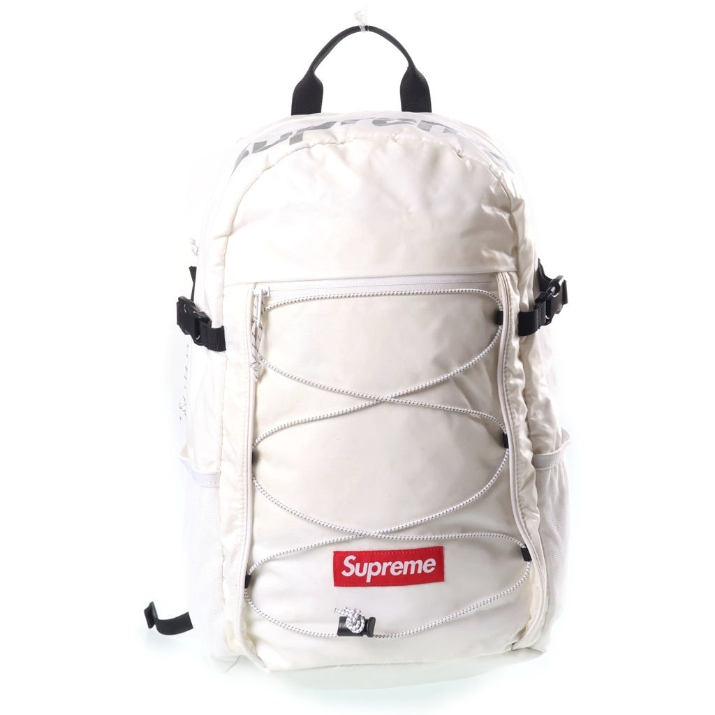SUPREME(シュプリーム) 17AW Back Pack Box Logo ボックスロゴ バックパック リュック ホワイト