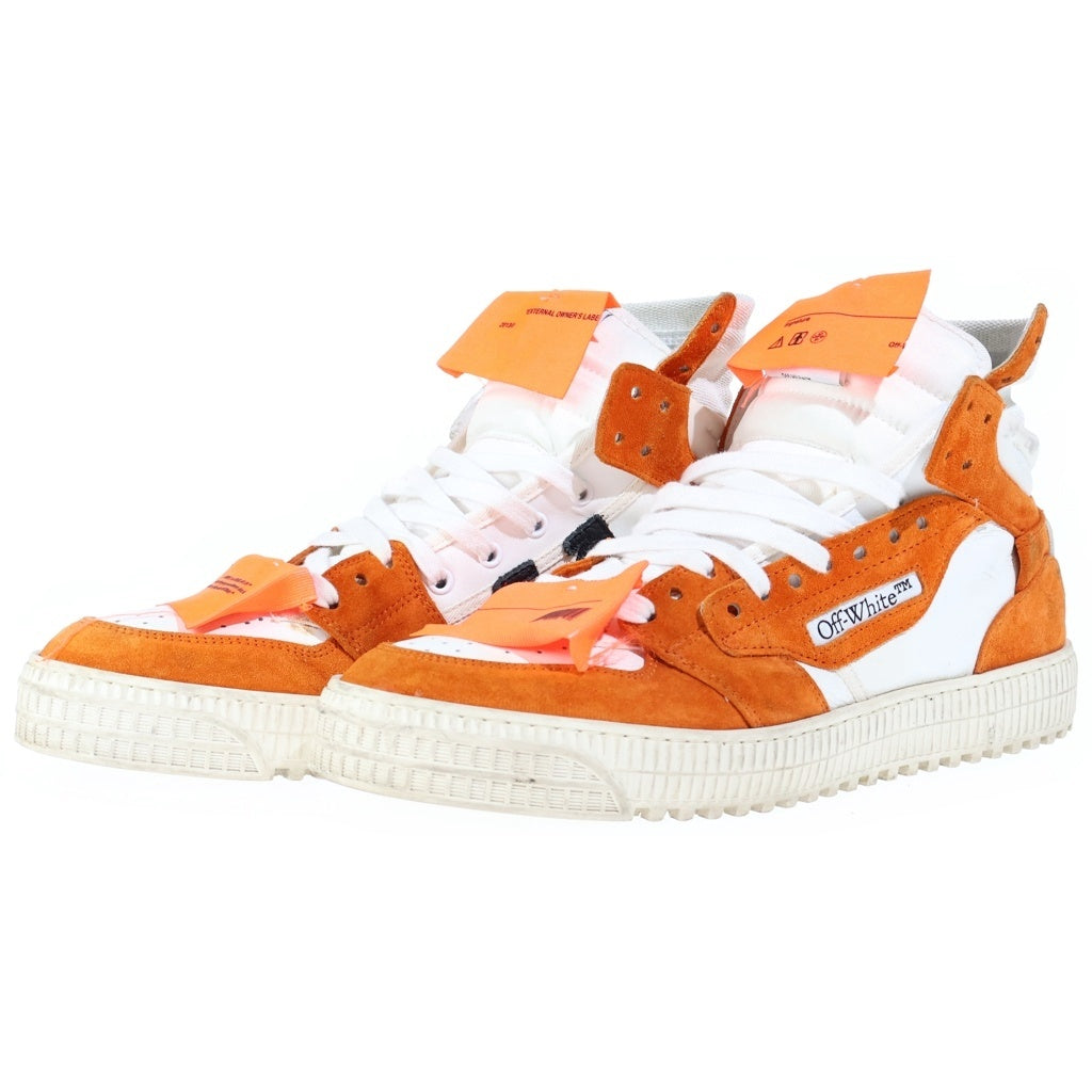 OFF-WHITE(オフホワイト) Off-Court 3.0 High OMIA065F21LEA0032010 オフコート ハイカットスニーカー シューズ ホワイト/オレンジ