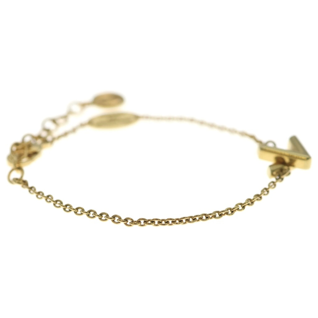LOUIS VUITTON(ルイヴィトン) Bracelet GO-14 LV ロゴ ブレスレット ゴールド M1608A レディース
