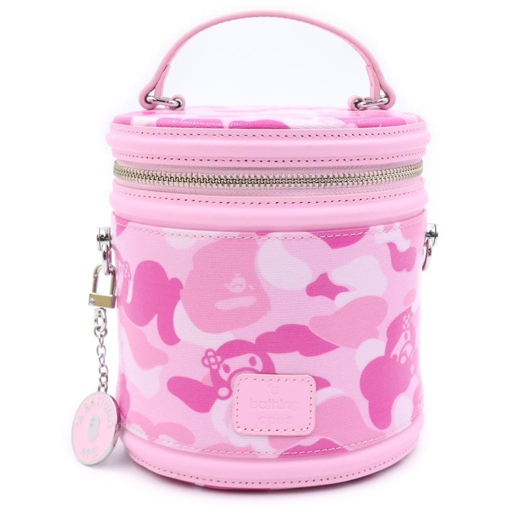 A BATHING APE(アベイシングエイプ) BABY LISA ABC CAMO VANITY CHAIN SHOULDER BAG ベビーリサ カモフラ柄 バニティ チェーンショルダーバッグ ピンク 2M20290301 レディース