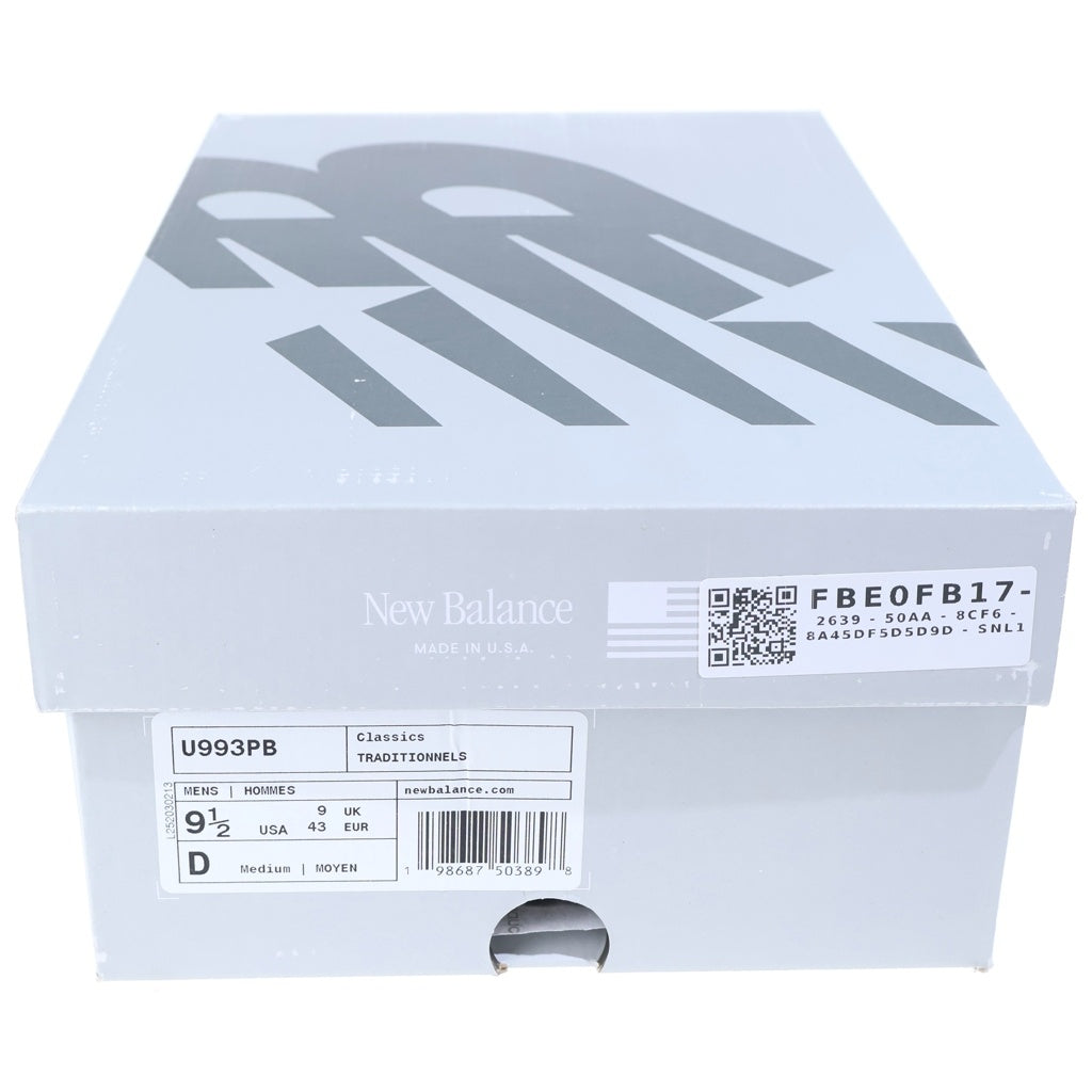 New Balance(ニューバランス) メッシュ スウェード ローカットスニーカー ピンク US9.5/27.5cm U993PB