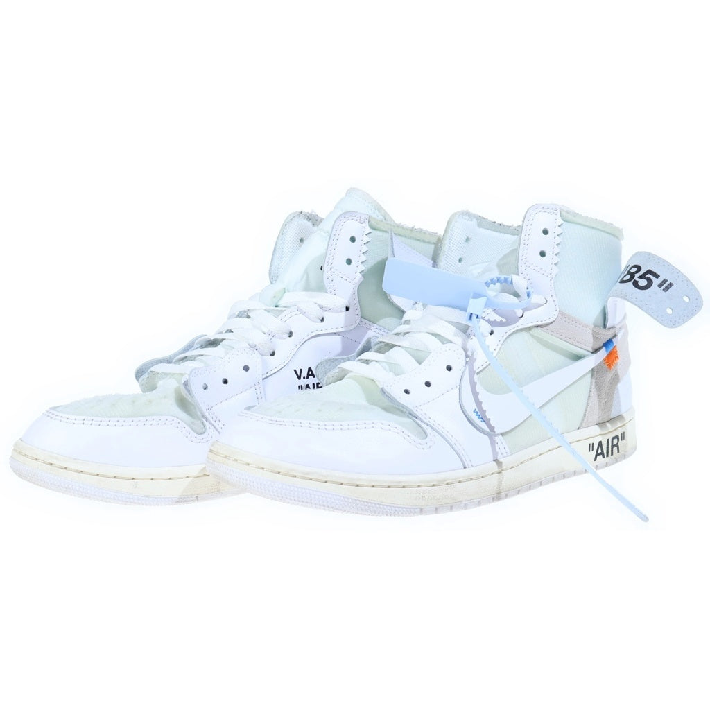 NIKE(ナイキ) ×V.A.A AIR JORDAN 1 RETRO HIGH OG ALASKA エアジョーダン1 ヴァージルアブローアーカイブ アラスカ ハイカットスニーカー ホワイト US10.5/28.5cm AA3834-100
