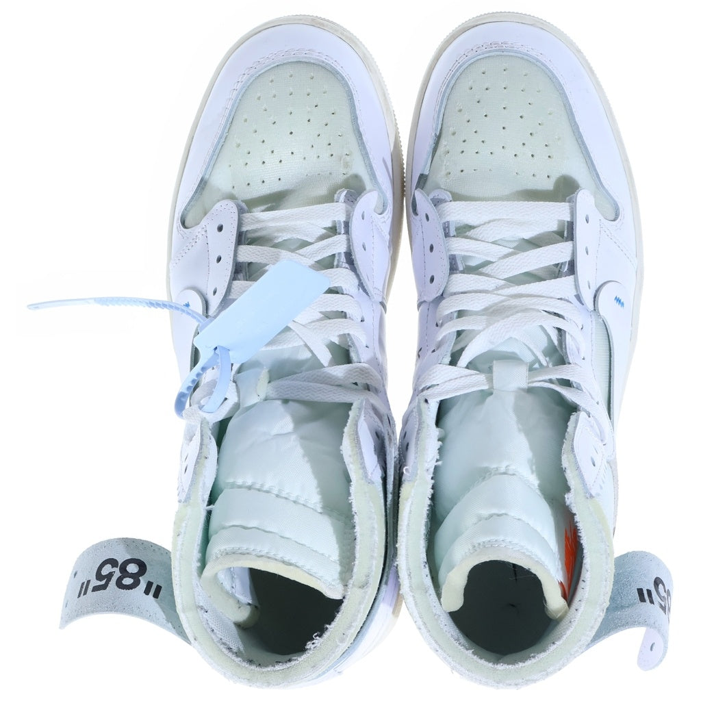 NIKE(ナイキ) ×V.A.A AIR JORDAN 1 RETRO HIGH OG ALASKA エアジョーダン1 ヴァージルアブローアーカイブ アラスカ ハイカットスニーカー ホワイト US10.5/28.5cm AA3834-100