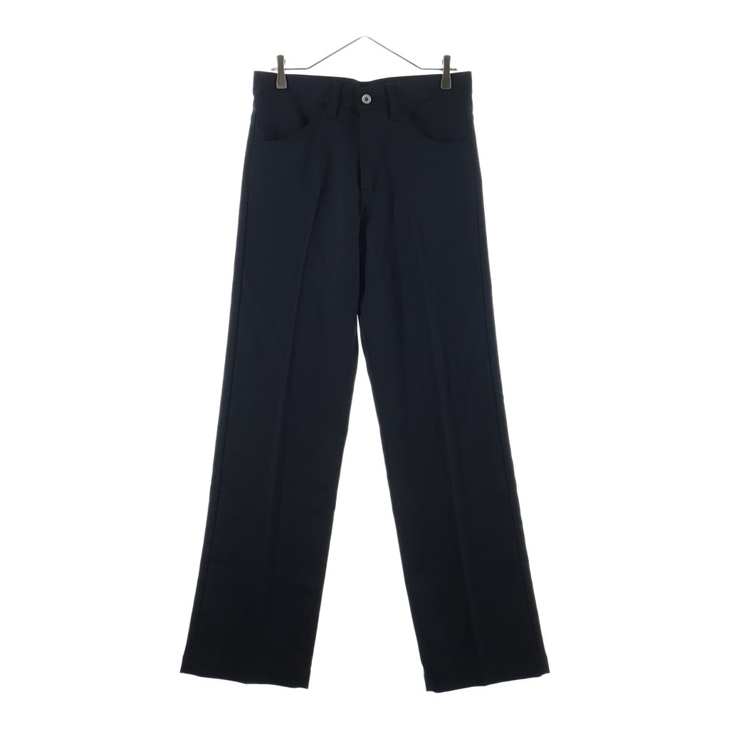 DAIRIKU(ダイリク) 23AW P-9 Straight Pressed Pants ポケットワッペン ストレート プレスドパンツ ブラック