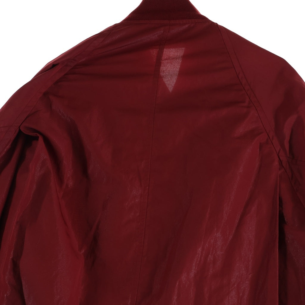 NILoS(ニルズ) 19AW OVERTUCK WIND BREAKER JACKET オーバータック ワイド ウィンドブレーカー ジャケット レッド 680BLM1