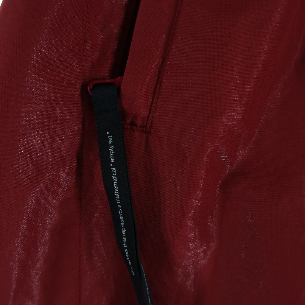 NILoS(ニルズ) 19AW TUCK TWISTED CROTCH PANTS タックドツイステッド クロッチ ハーフパンツ レッド 680PAM1
