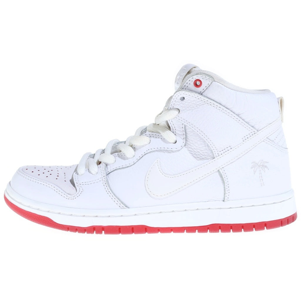 NIKE SB(ナイキエスビー) ZOOM DUNK HIGH PRO Kevin Bradley ズーム ダンク プロ ケビン ブラッドリー ハイカットスニーカー ホワイト/レッド US8.5/26.5cm AH9613-116