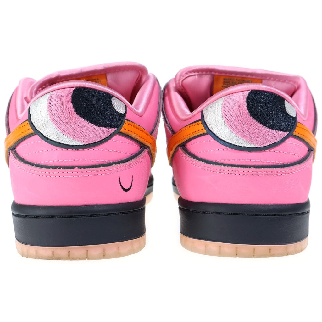 NIKE SB(ナイキエスビー) ×THE POWERPUFF GIRLS DUNK LOW PRO QS Blossom パワーパフガールズ ダンク ブロッサム ローカットスニーカー ピンク US9.5/27.5cm FD2631-600