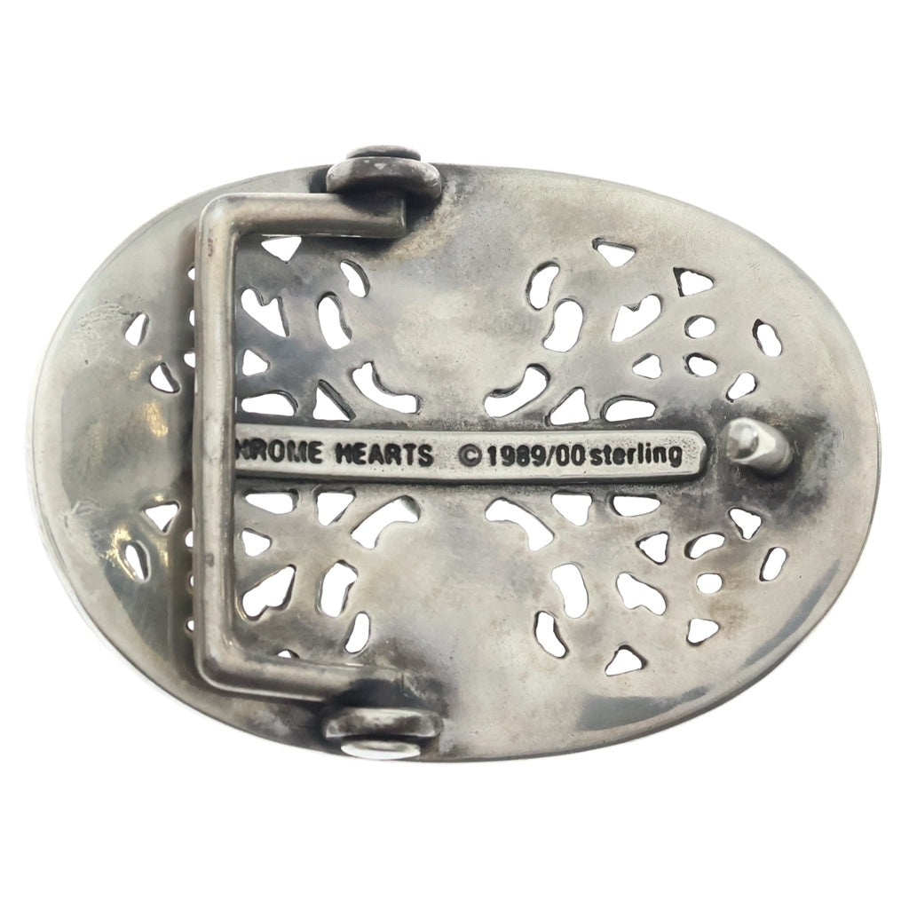 CHROME HEARTS(クロムハーツ) OVAL CROSS STRAP1.5クラシックオーバルクロスバックル シルバー BCA359