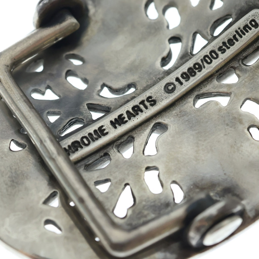 CHROME HEARTS(クロムハーツ) OVAL CROSS STRAP1.5クラシックオーバルクロスバックル シルバー BCA359