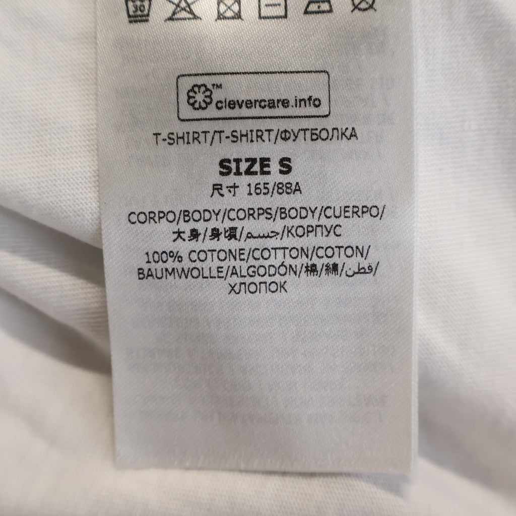 STELLA McCARTNEY(ステラマッカートニー) ×Ron Herman ロンハーマン別注 サンダーロゴプリント クルーネック半袖Tシャツ カットソー ホワイト 20213UX1005