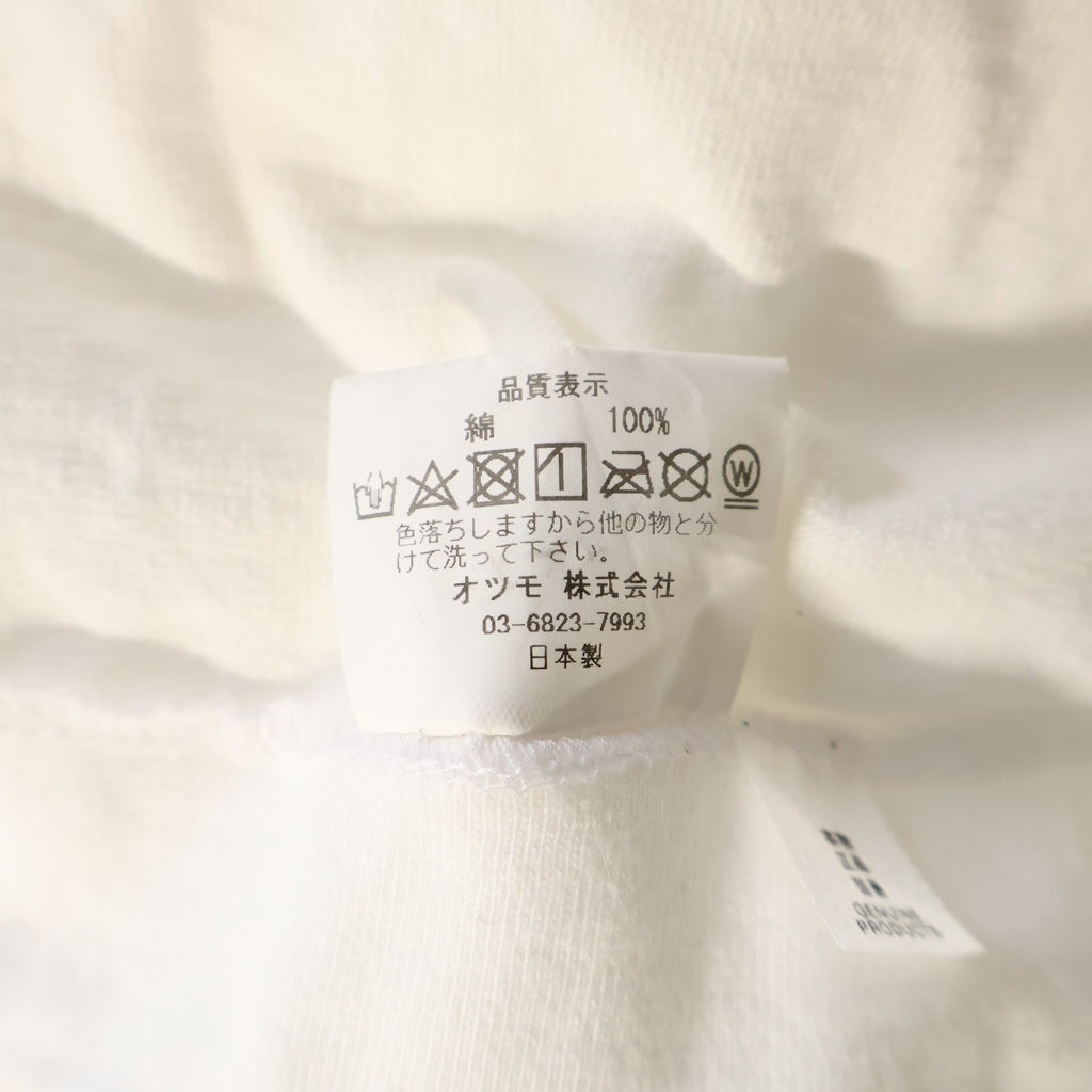 HUMAN MADE(ヒューマンメイド) ×Girls Dont Cry S/S LOGO TEE 両面ロゴプリント クルーネック半袖Tシャツ カットソー ホワイト
