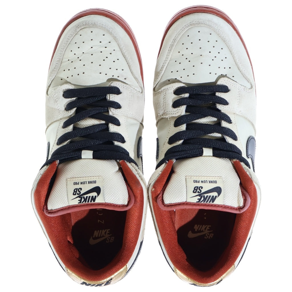 NIKE SB(ナイキエスビー) DUNK LOW PRO Hennessy ダンク ローカットスニーカー ヘネシー アイボリー US9/27cm BQ6817-100