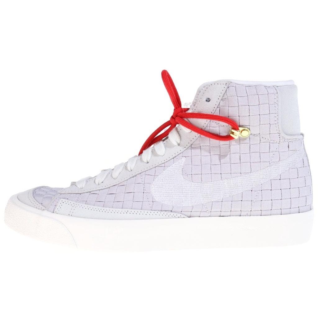 NIKE(ナイキ) WMNS BLAZER MID SASHIKO ウィメンズ ブレーザー 刺し子 ミッドカットスニーカー 77 ホワイト US10.5/27.5cm DD5402-078 レディース