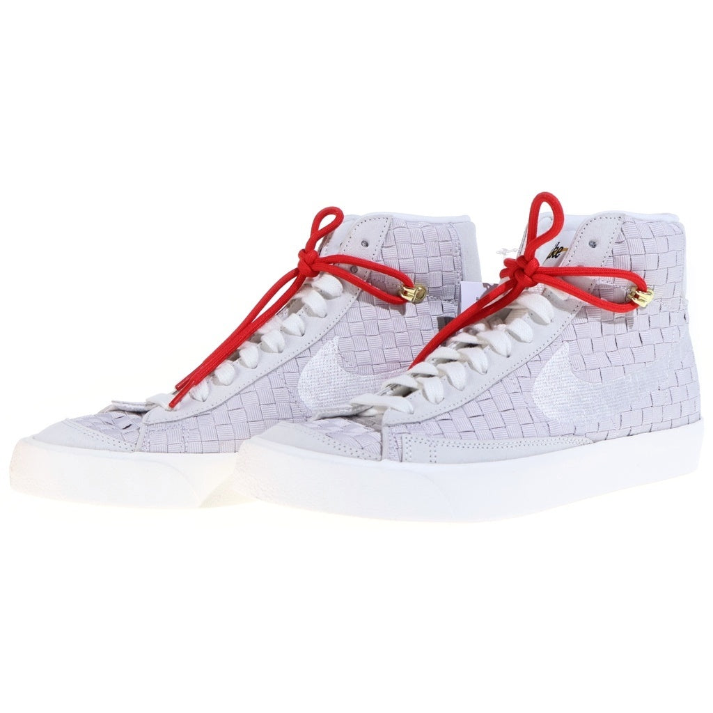 NIKE(ナイキ) WMNS BLAZER MID SASHIKO ウィメンズ ブレーザー 刺し子 ミッドカットスニーカー 77 ホワイト US10.5/27.5cm DD5402-078 レディース