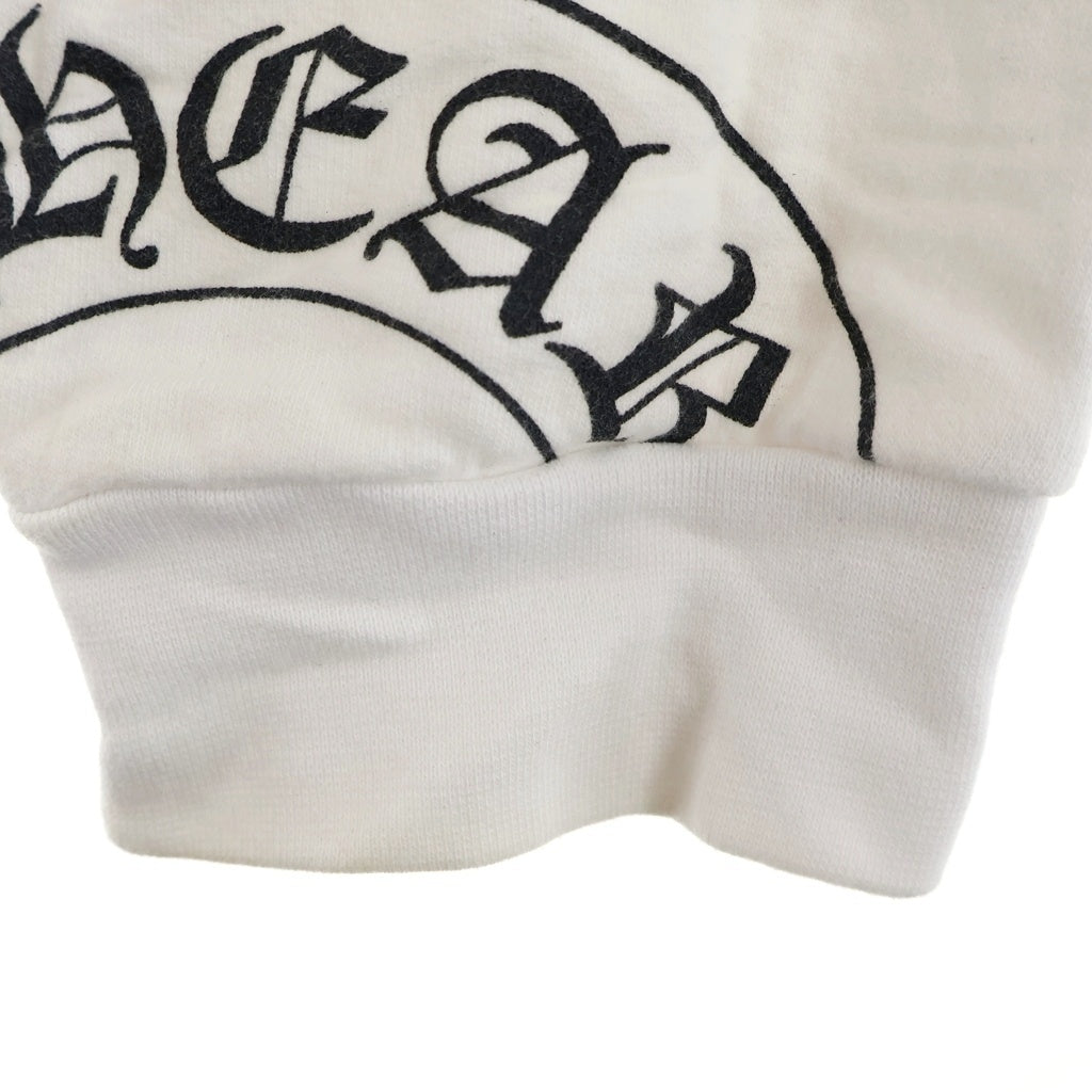 CHROME HEARTS(クロムハーツ) STENCIL HOODIE ステンシル フーディー 総柄 プリント プルオーバーパーカー ホワイト