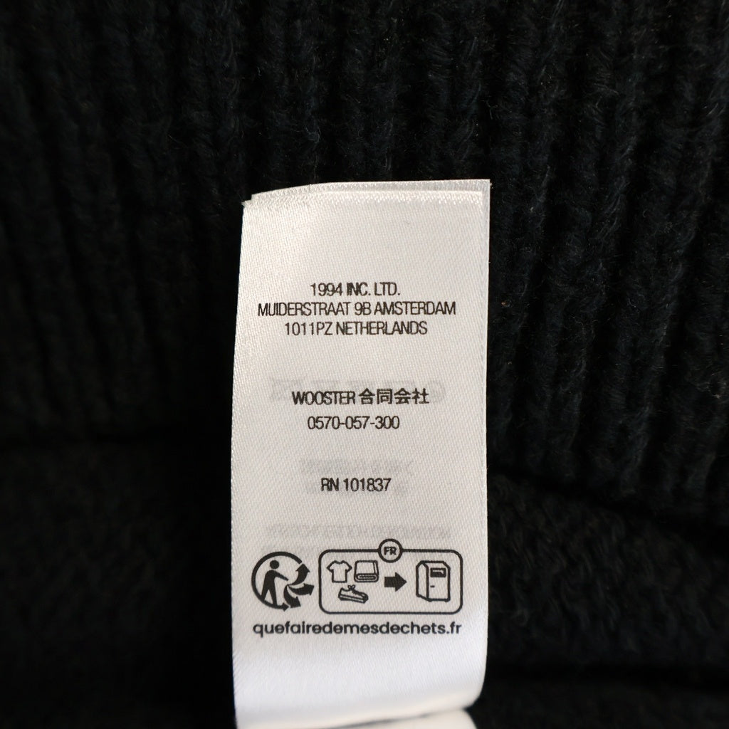 SUPREME(シュプリーム) 25SS Contrast Logo Sweater コントラストロゴ プルオーバーニット セーター ブラック