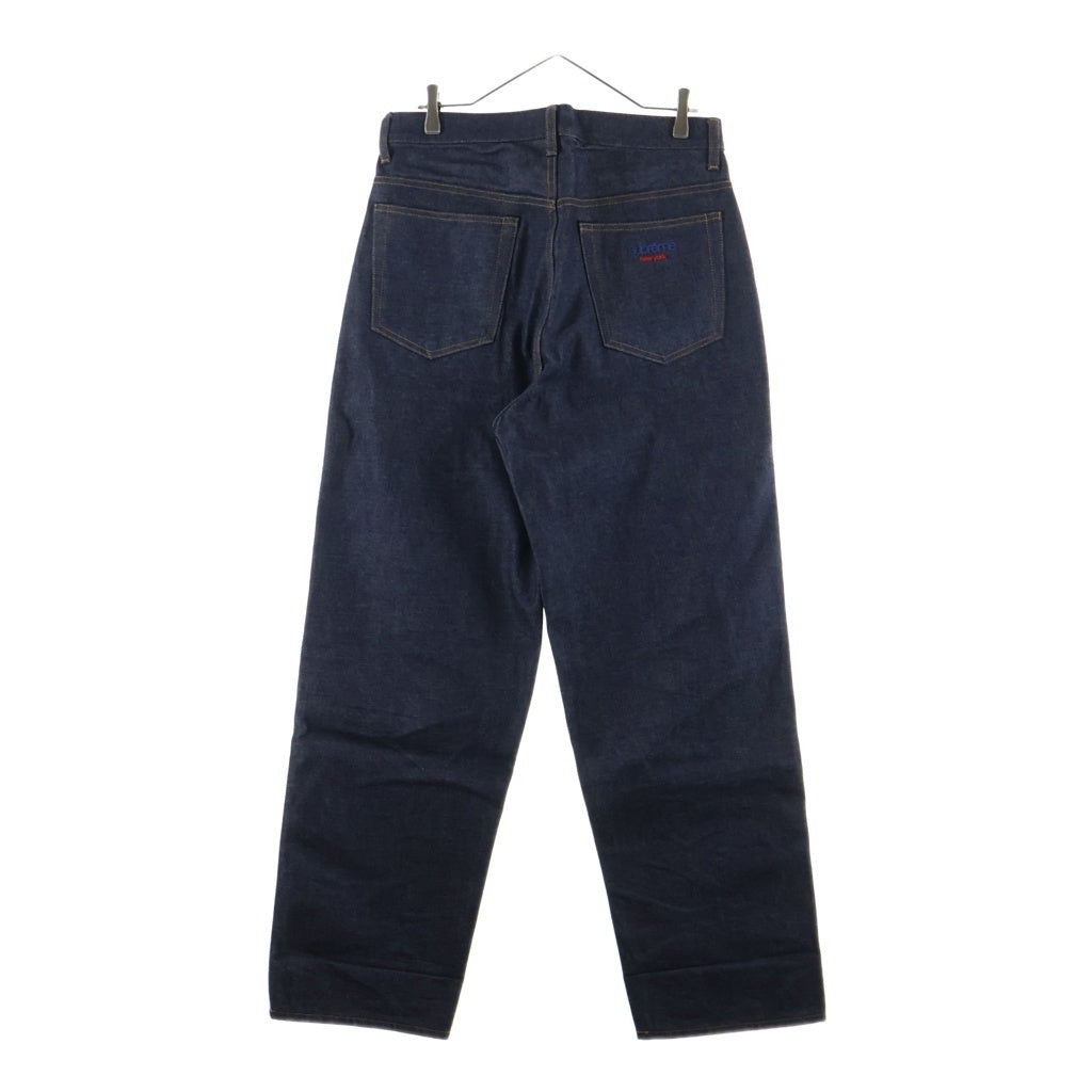 SUPREME(シュプリーム) 23AW Rigid Baggy Selvedge Jean リジッドバギー ジップフライ セルビッジ ジーンズ デニムパンツ インディゴ