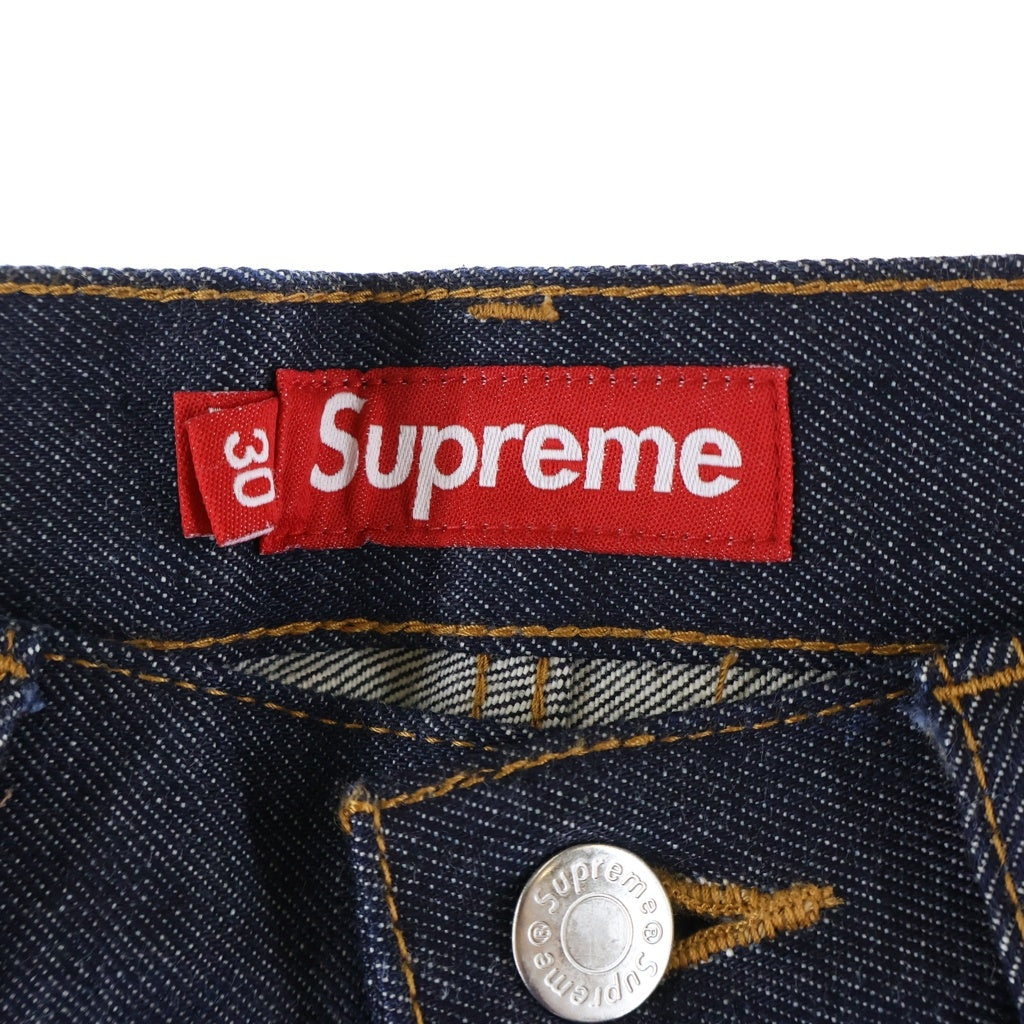 SUPREME(シュプリーム) 23AW Rigid Baggy Selvedge Jean リジッドバギー ジップフライ セルビッジ ジーンズ デニムパンツ インディゴ