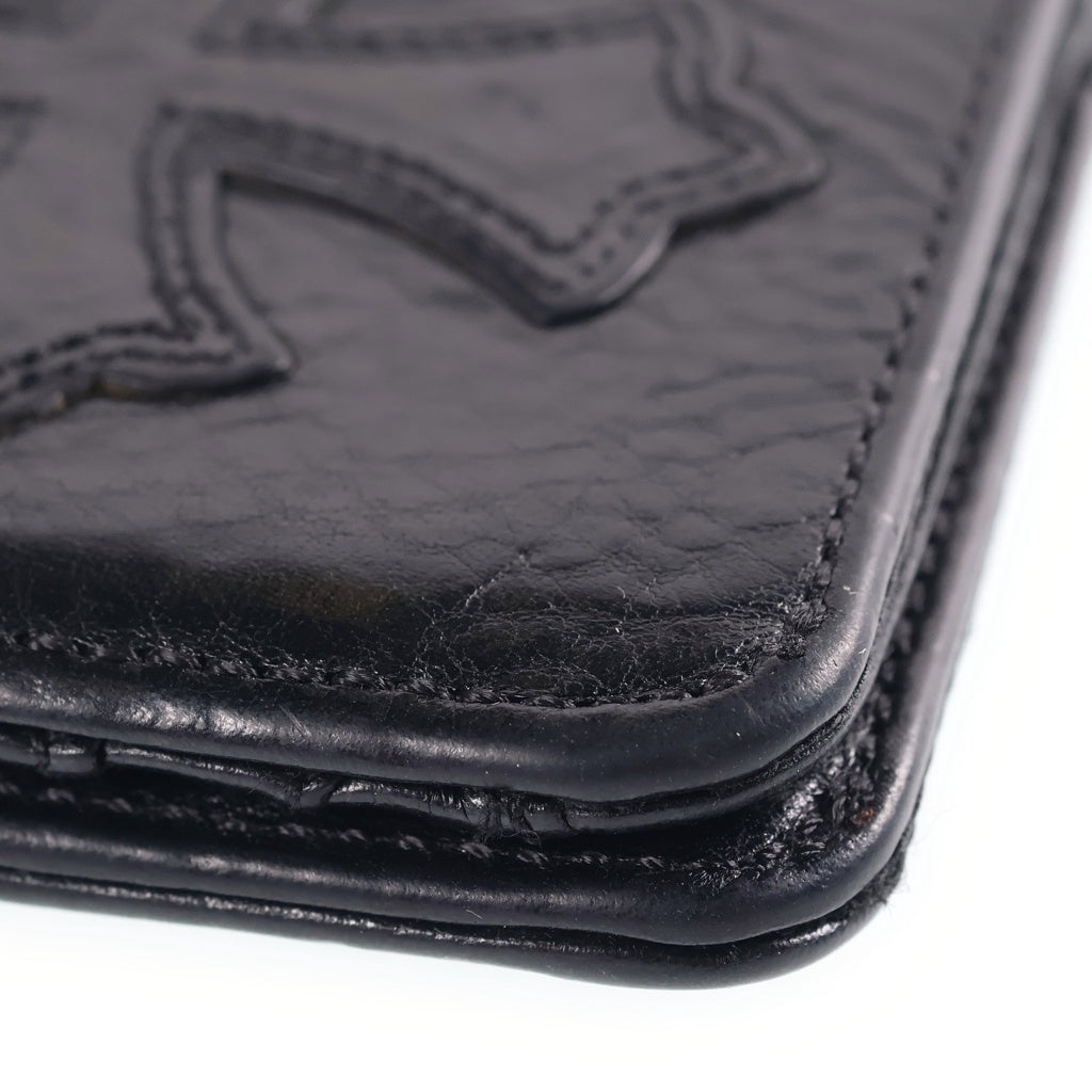 CHROME HEARTS(クロムハーツ) DIGIACOMO ディジャコモ グロメット付き カードケース コンパクトウォレット ブラック