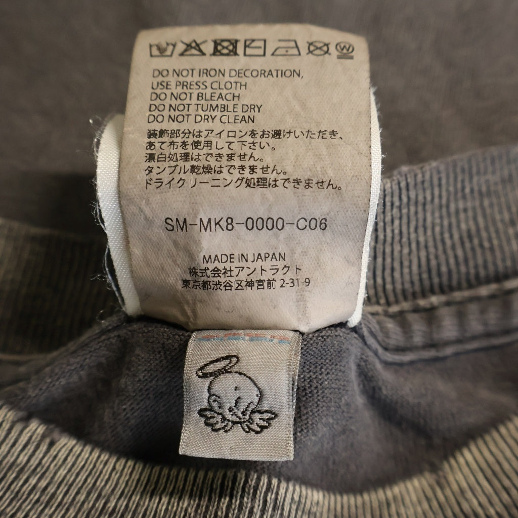 SAINT MICHAEL(セントマイケル) 26SS FAST FURIOUS ファスト アンド フュリアス 半袖Tシャツ カットソー グレー SM-MK8-0000-C06