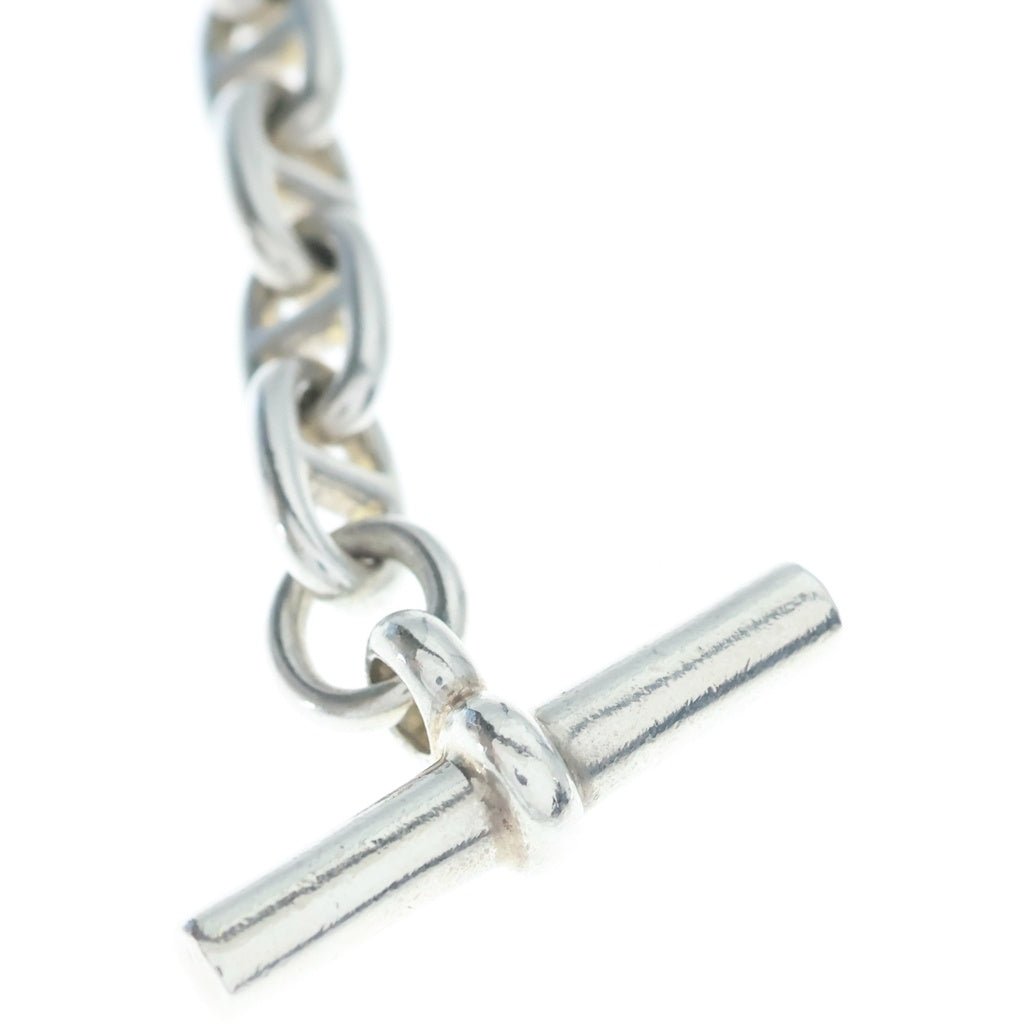 HERMES(エルメス) 70-80s VINTAGE Chaine d'Ancre Necklace PM 43LINK 筆記体刻印 シェーヌダンクル ネックレス チョーカー シルバー