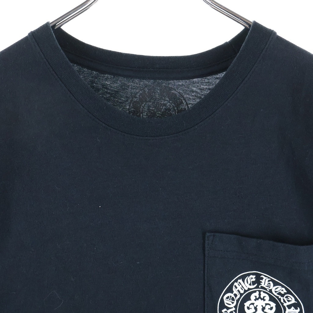 CHROME HEARTS(クロムハーツ) American Flag Dagger Tee アメリカンフラッグダガー 半袖Tシャツ カットソー ブラック