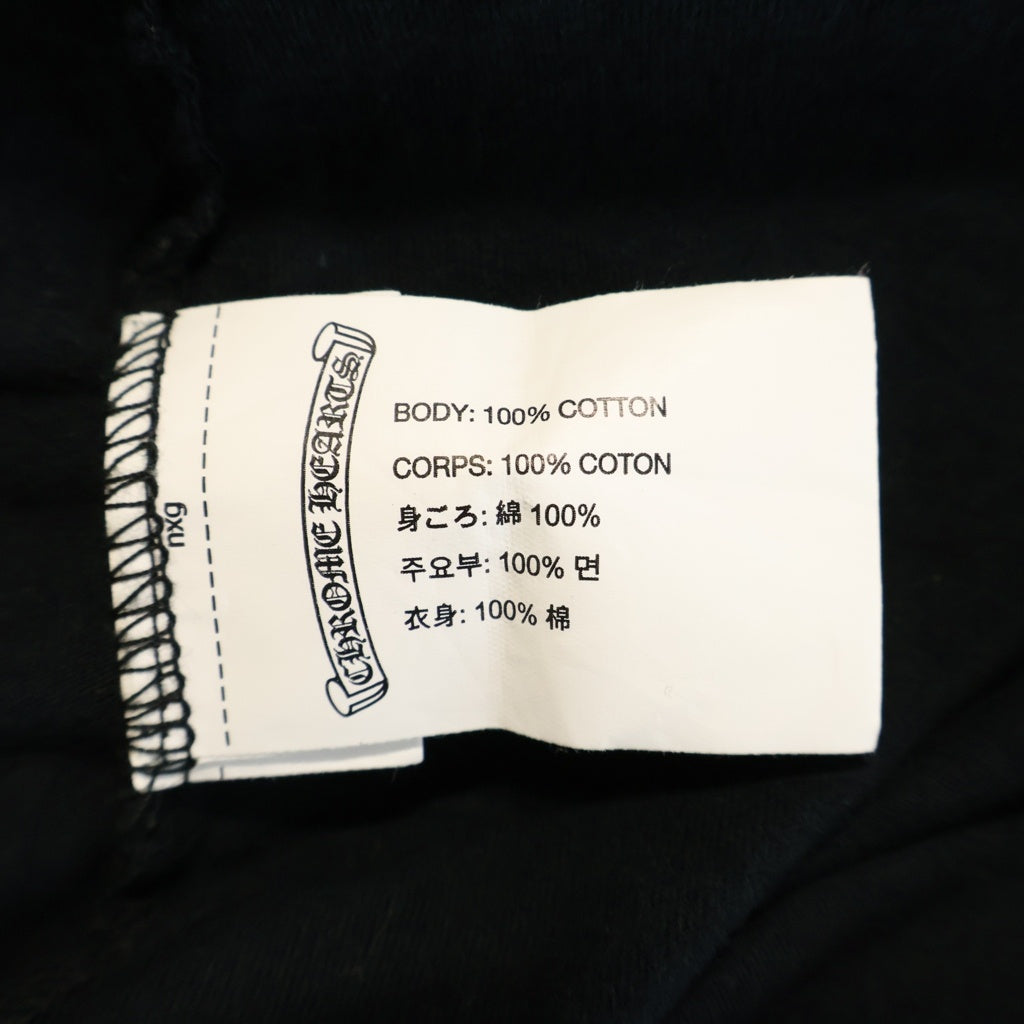 CHROME HEARTS(クロムハーツ) American Flag Dagger Tee アメリカンフラッグダガー 半袖Tシャツ カットソー ブラック