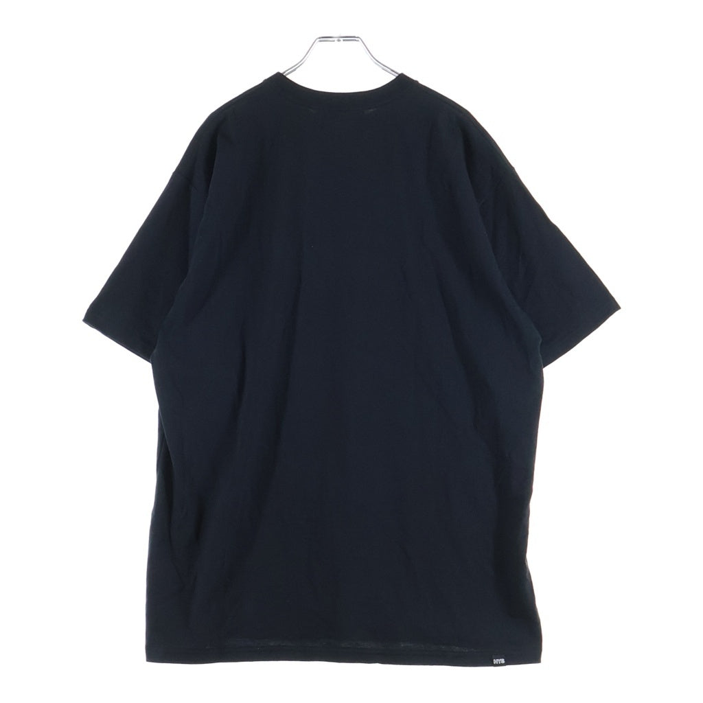 HYSTERIC GLAMOUR(ヒステリックグラマー) BAD ASS MAMA TOUR グラフィックプリント クルーネック 半袖Tシャツ カットソー ブラック 02261CT04